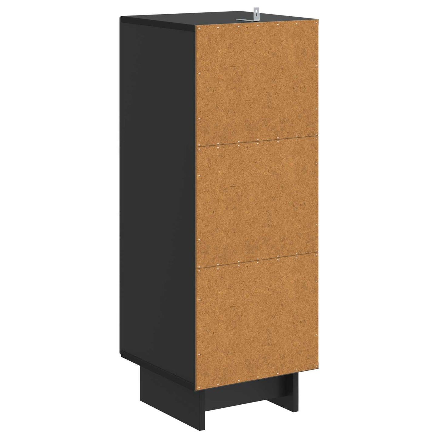 vidaXL Sideboard Black 33 x 34.5 x 90 cm Engineered Wood