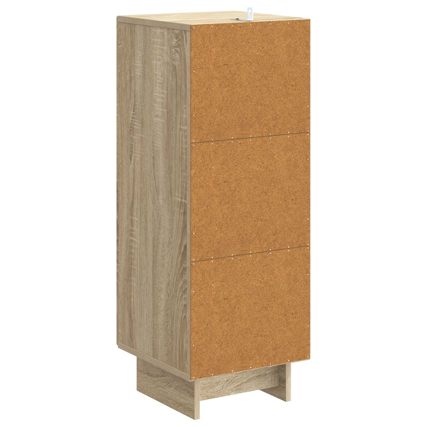 vidaXL Sideboard Sonoma Oak 33 x 34.5 x 90 cm Engineered Wood