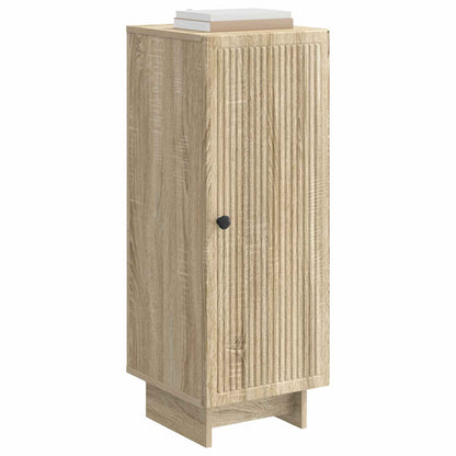 vidaXL Sideboard Sonoma Oak 33 x 34.5 x 90 cm Engineered Wood