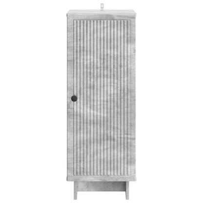 vidaXL Sideboard Concrete Grey 33 x 34.5 x 90 cm Engineered Wood