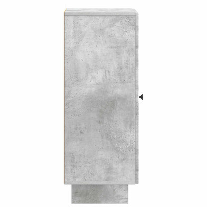 vidaXL Sideboard Concrete Grey 33 x 34.5 x 90 cm Engineered Wood