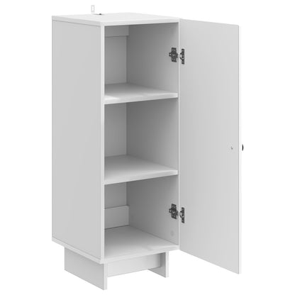 vidaXL Sideboard High Gloss White 33 x 34.5 x 90 cm Engineered Wood