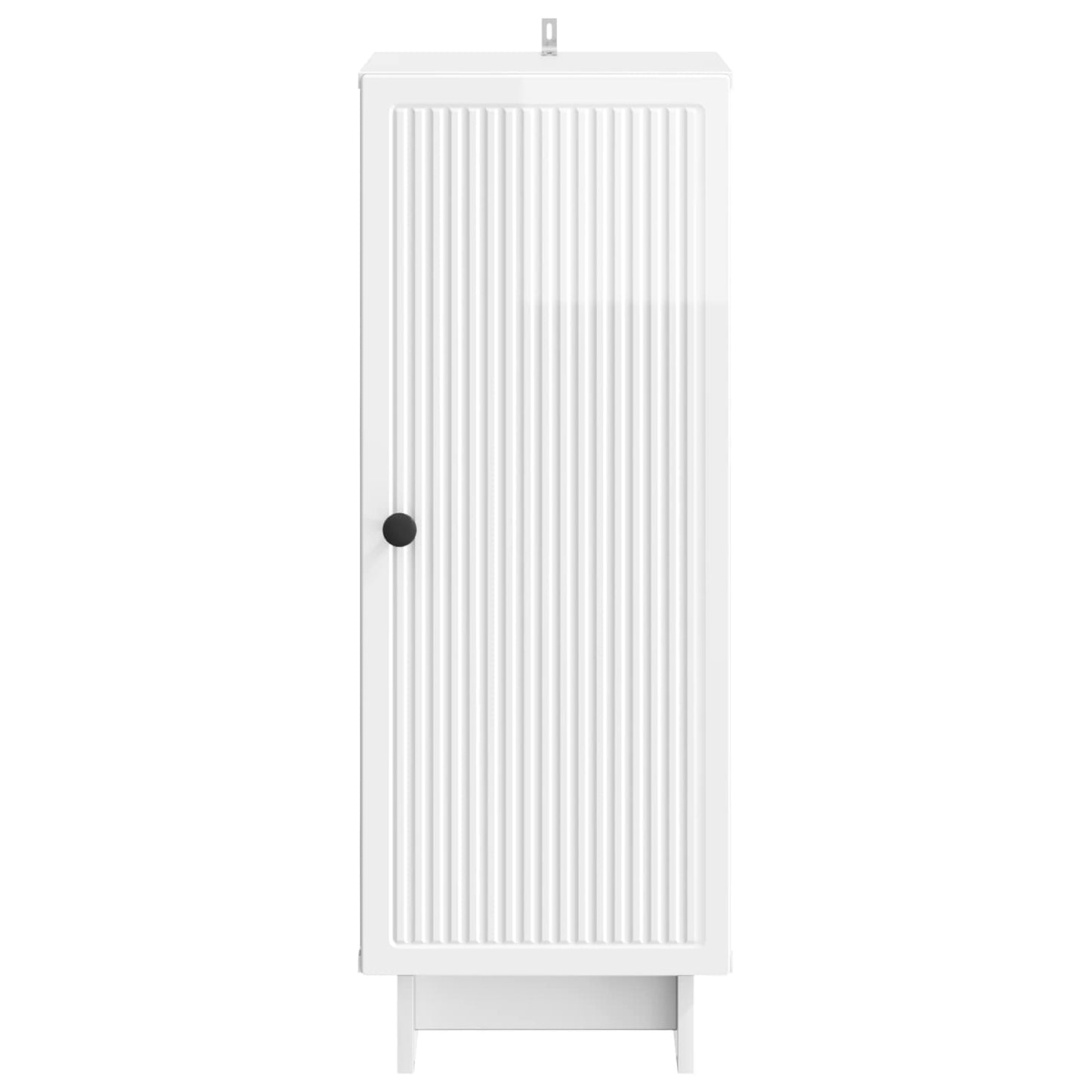 vidaXL Sideboard High Gloss White 33 x 34.5 x 90 cm Engineered Wood