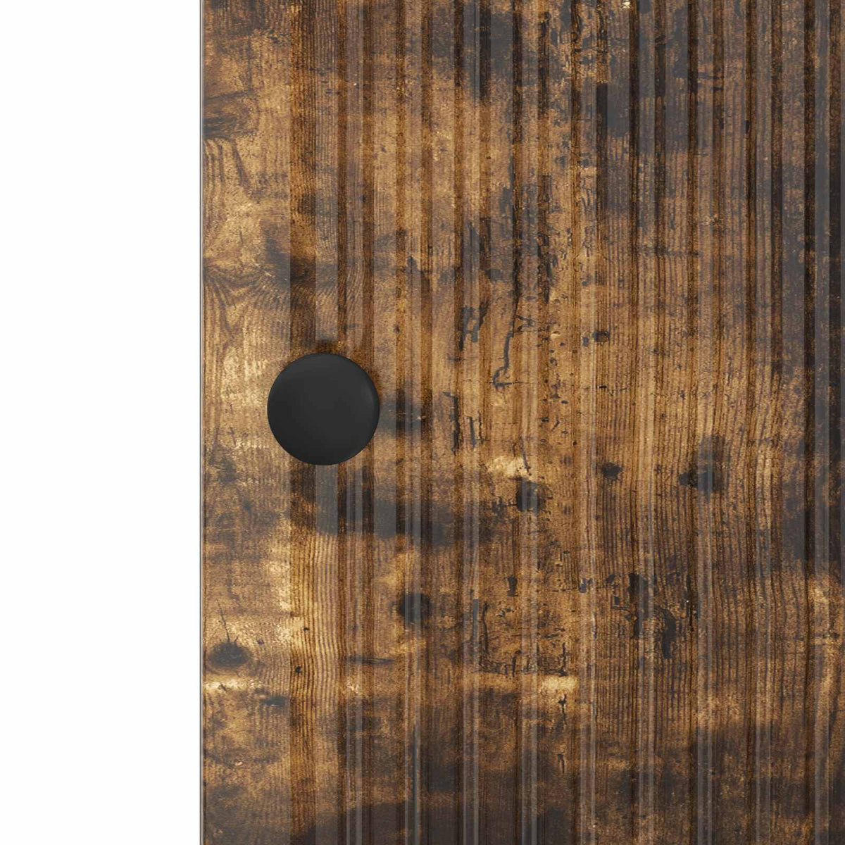 vidaXL Sideboard Smoked Oak 33 x 34.5 x 90 cm Engineered Wood