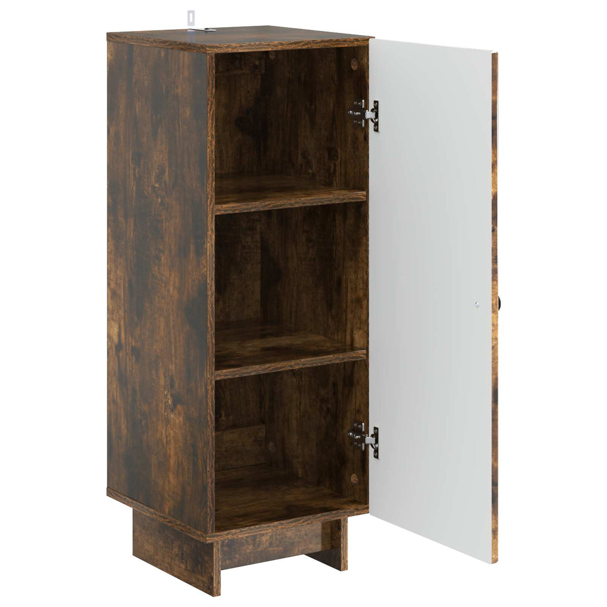 vidaXL Sideboard Smoked Oak 33 x 34.5 x 90 cm Engineered Wood