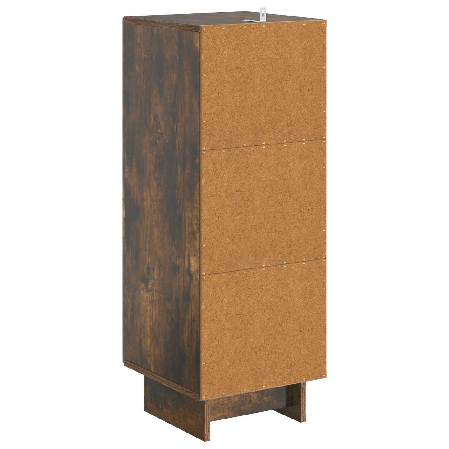 vidaXL Sideboard Smoked Oak 33 x 34.5 x 90 cm Engineered Wood