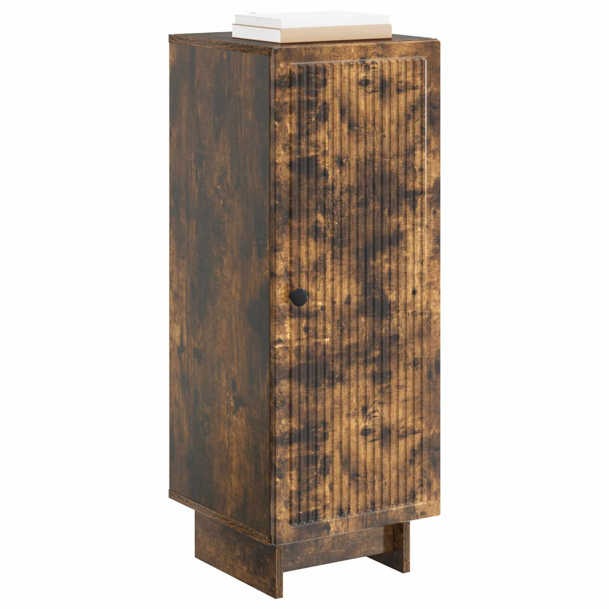 vidaXL Sideboard Smoked Oak 33 x 34.5 x 90 cm Engineered Wood