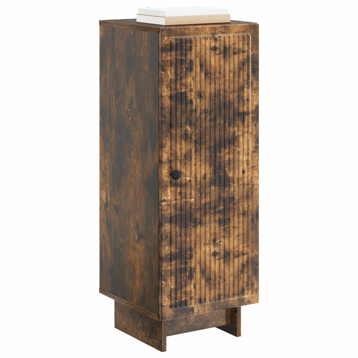 vidaXL Sideboard Smoked Oak 33 x 34.5 x 90 cm Engineered Wood