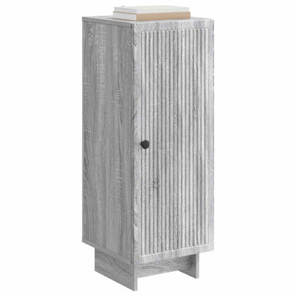 vidaXL Sideboard Grey Sonoma 33 x 34.5 x 90 cm Engineered Wood