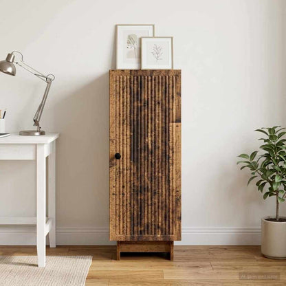 vidaXL Sideboard Old Wood 33 x 34.5 x 90 cm Engineered Wood