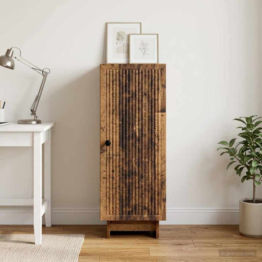 vidaXL Sideboard Old Wood 33 x 34.5 x 90 cm Engineered Wood
