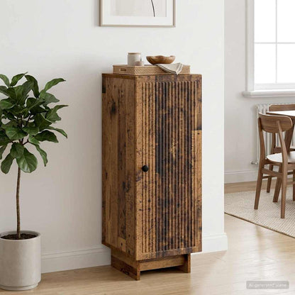 vidaXL Sideboard Old Wood 33 x 34.5 x 90 cm Engineered Wood