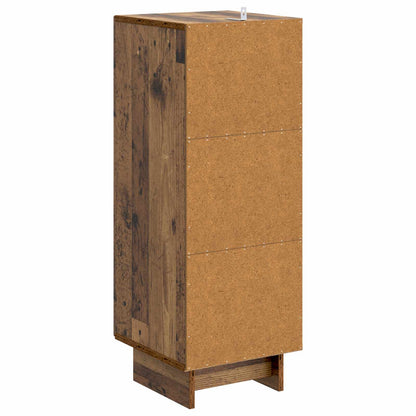 vidaXL Sideboard Old Wood 33 x 34.5 x 90 cm Engineered Wood