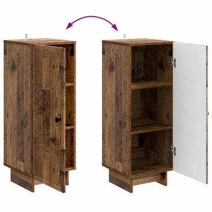 vidaXL Sideboard Old Wood 33 x 34.5 x 90 cm Engineered Wood