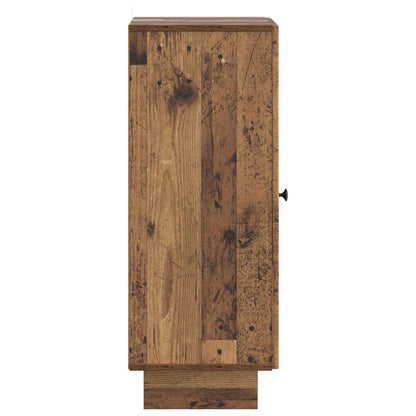 vidaXL Sideboard Old Wood 33 x 34.5 x 90 cm Engineered Wood