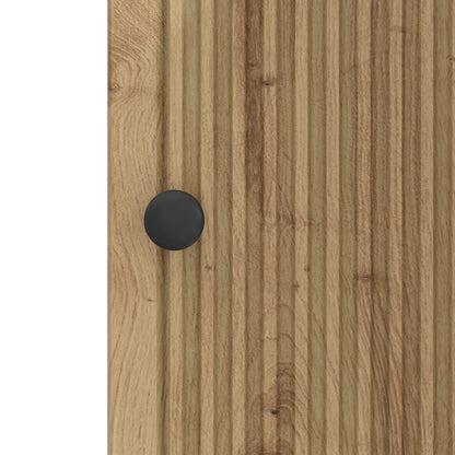 vidaXL Sideboard Artisan Oak 33 x 34.5 x 90 cm Engineered Wood