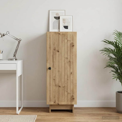vidaXL Sideboard Artisan Oak 33 x 34.5 x 90 cm Engineered Wood