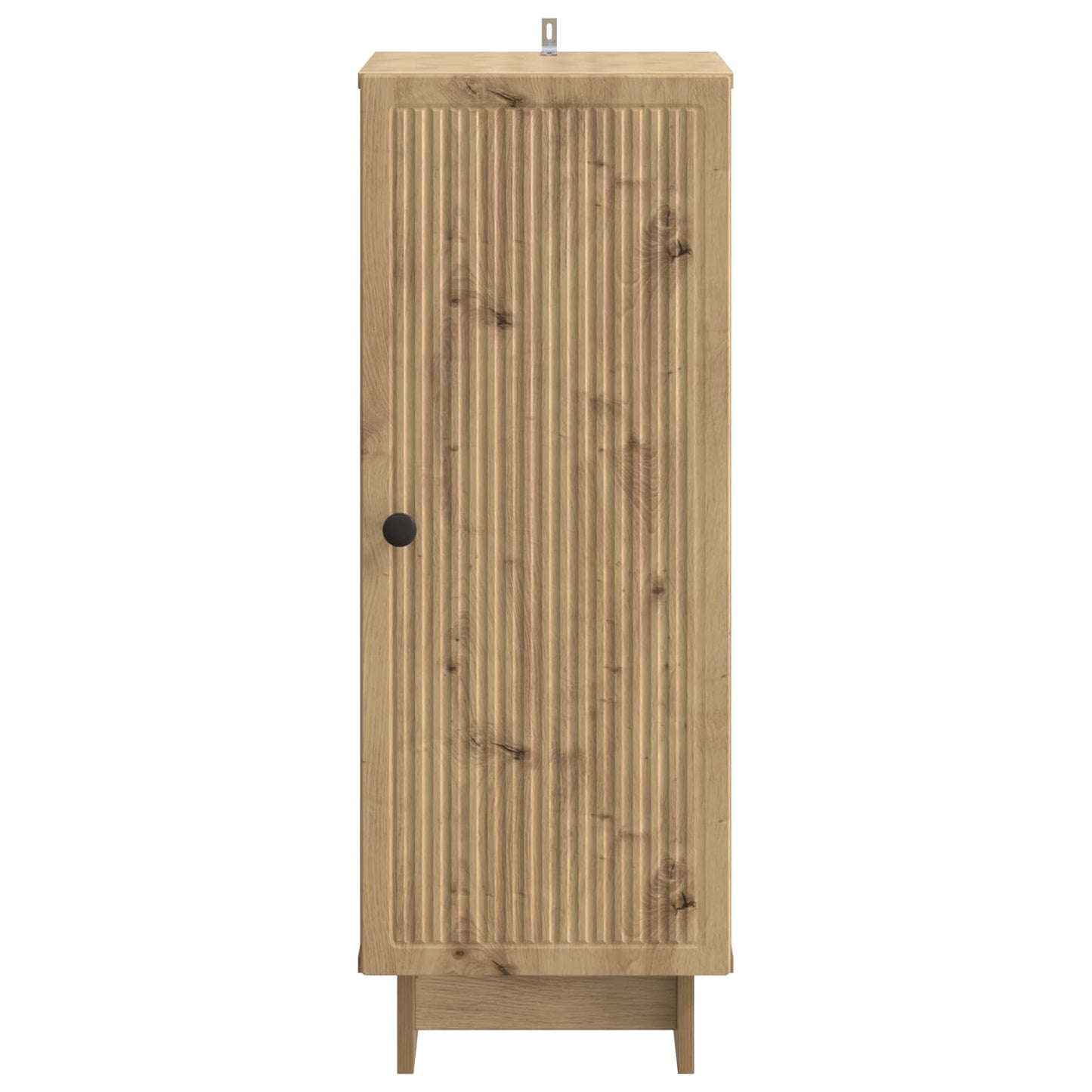 vidaXL Sideboard Artisan Oak 33 x 34.5 x 90 cm Engineered Wood