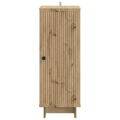 vidaXL Sideboard Artisan Oak 33 x 34.5 x 90 cm Engineered Wood