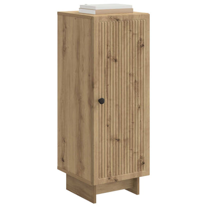 vidaXL Sideboard Artisan Oak 33 x 34.5 x 90 cm Engineered Wood
