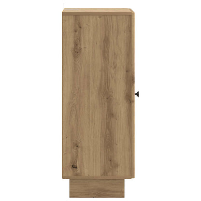 vidaXL Sideboard Artisan Oak 33 x 34.5 x 90 cm Engineered Wood