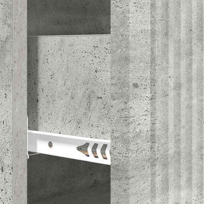 vidaXL Drawer Cabinet Concrete Grey 66 x 34.5 x 90 cm Engineered Wood
