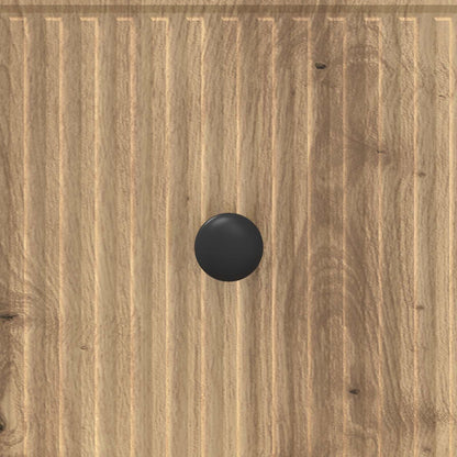 vidaXL Drawer Cabinet 66 x 34.5 x 90 cm Engineered Wood Artisan Oak