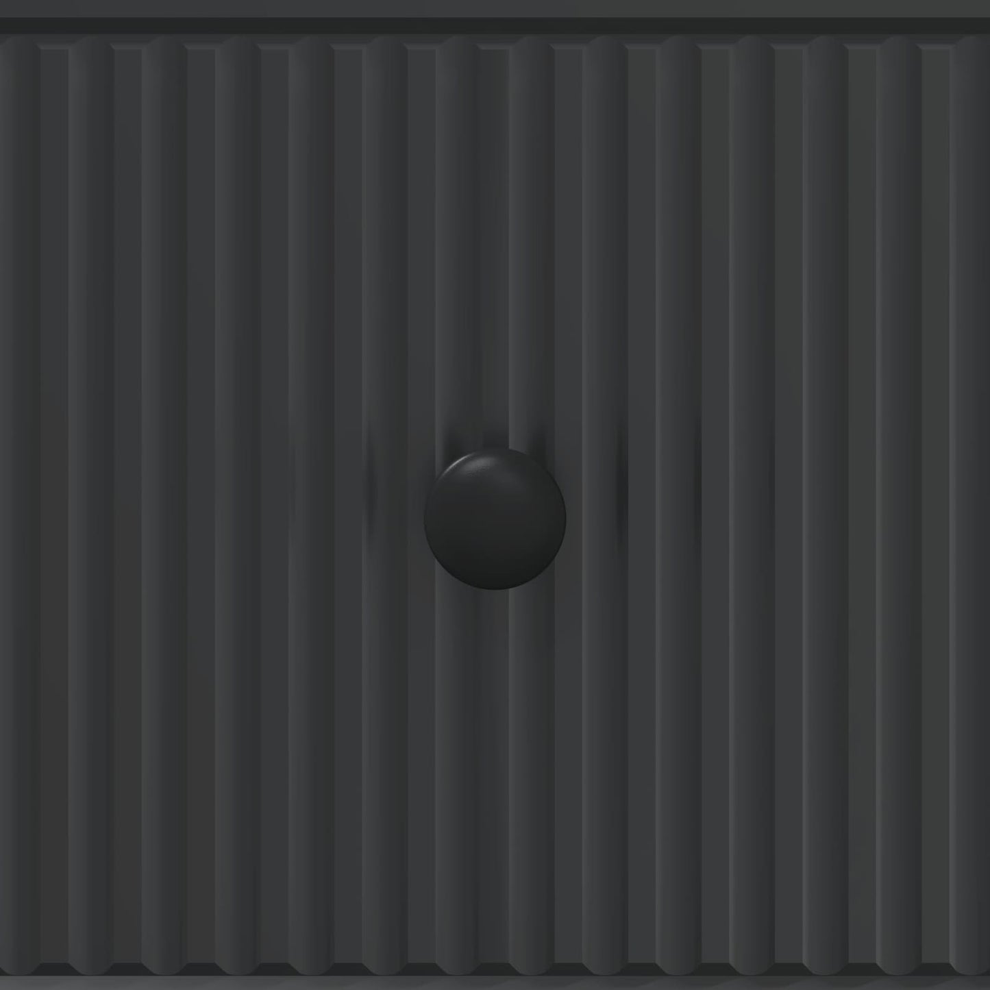 vidaXL Drawer Cabinet Black 33 x 34.5 x 90 cm Engineered Wood