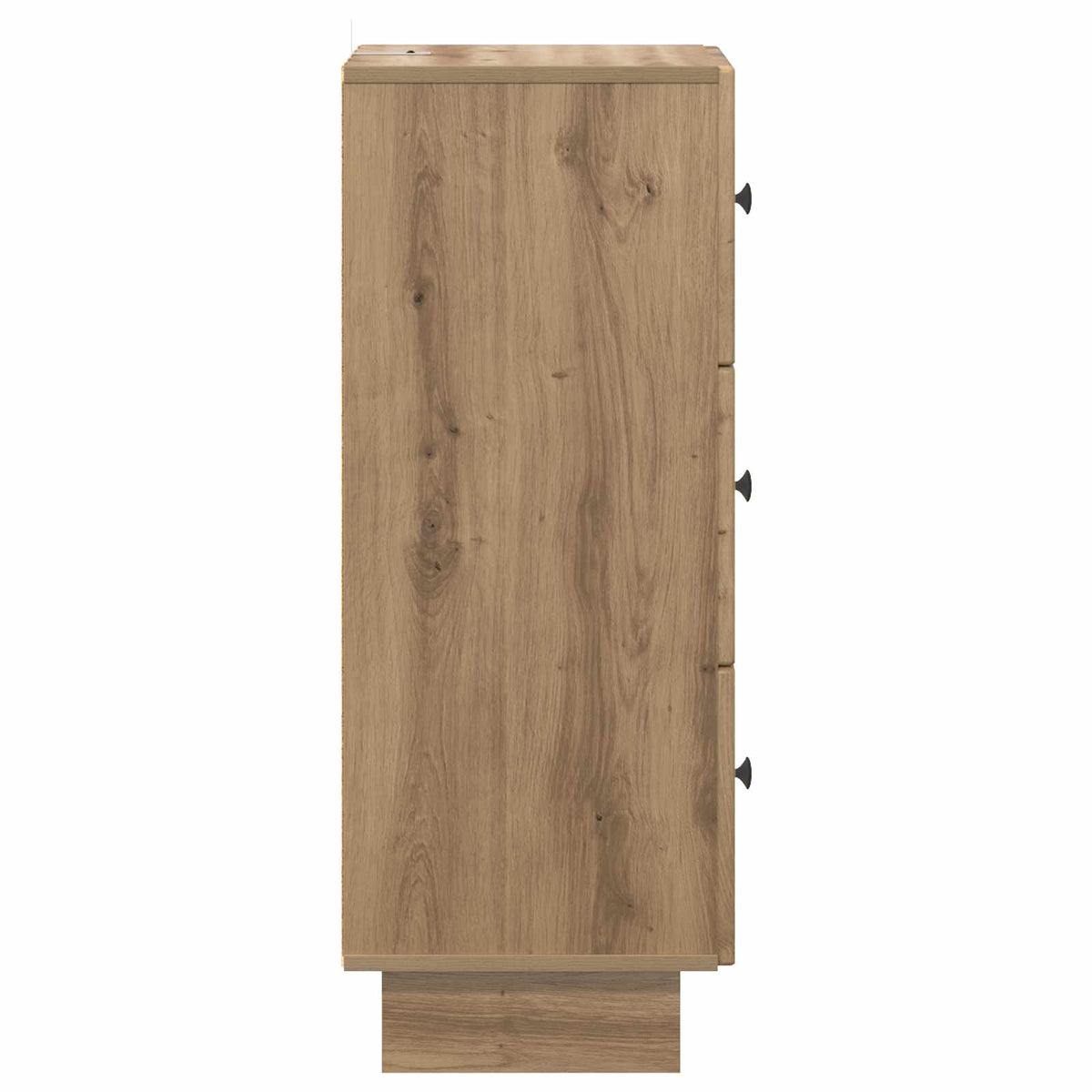 vidaXL Drawer Cabinet 33 x 34.5 x 90 cm Engineered Wood Artisan Oak