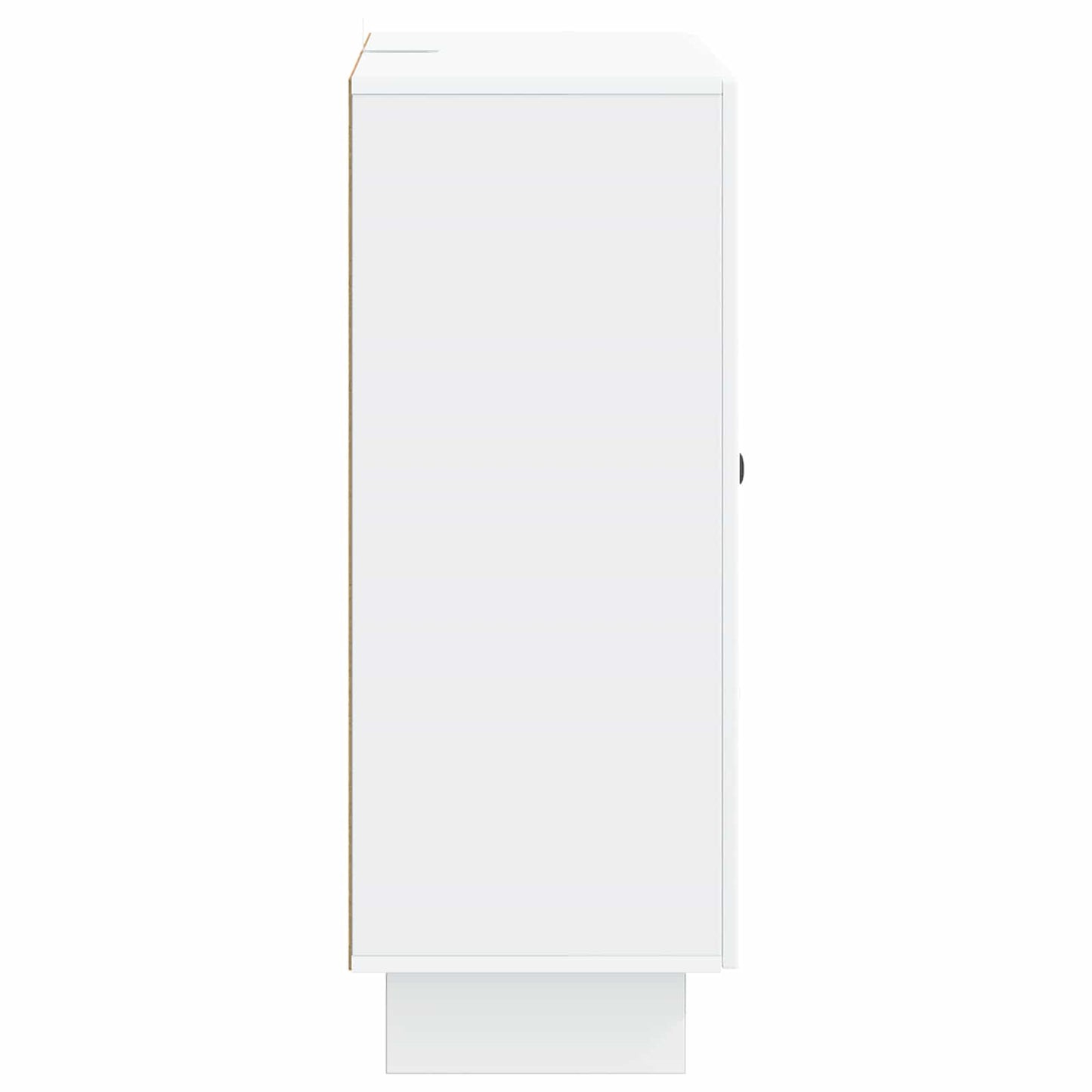 vidaXL Sideboard with Drawer White 66 x 34.5 x 90 cm Engineered Wood