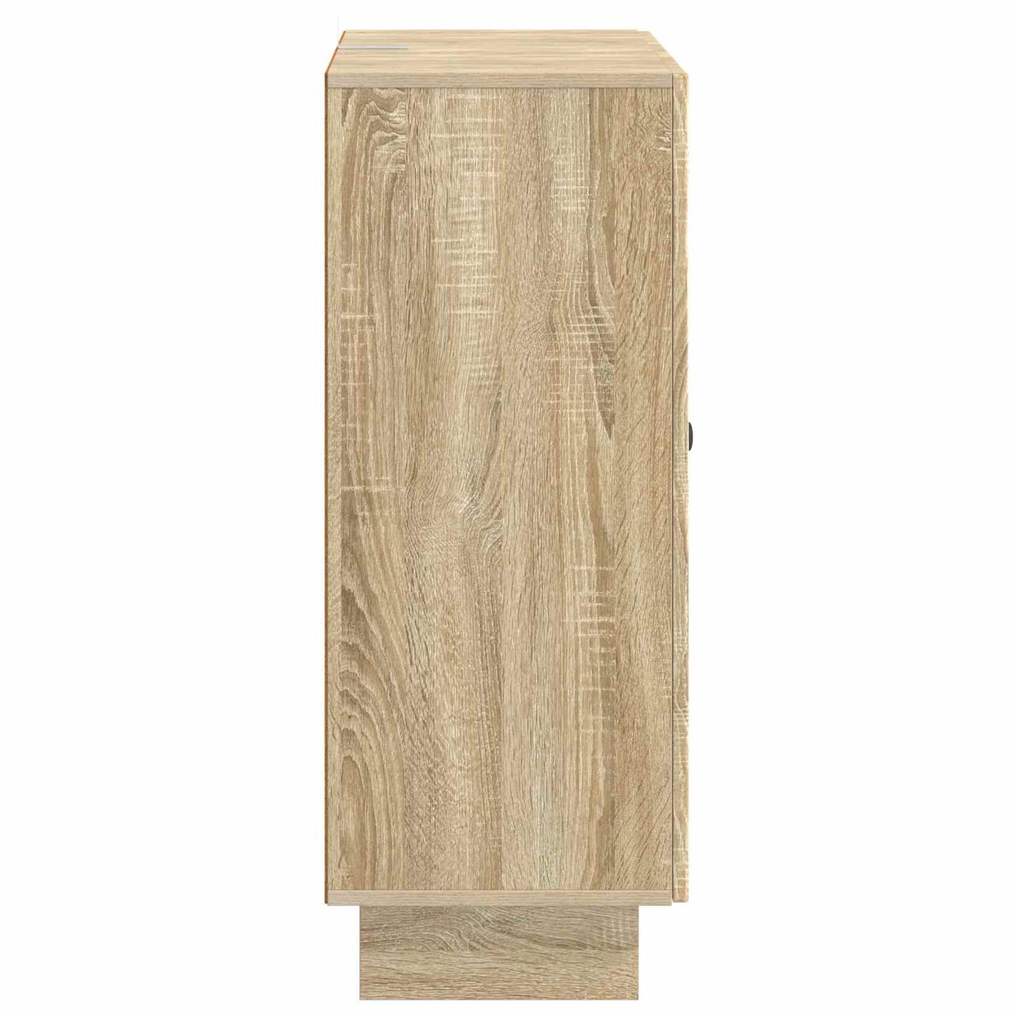 vidaXL Sideboard Sonoma Oak 66 x 34.5 x 90 cm Engineered Wood