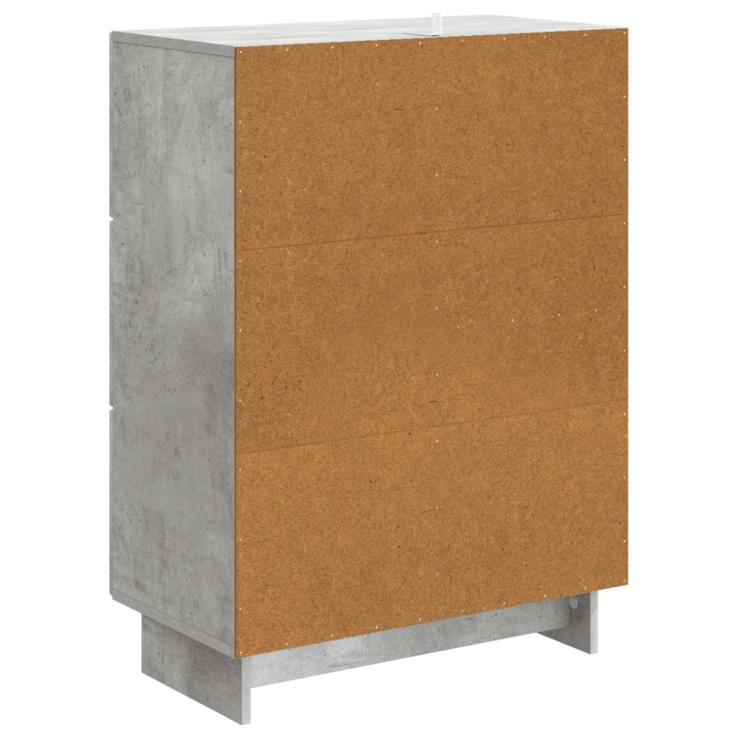 vidaXL Sideboard Concrete Grey 66 x 34.5 x 90 cm Engineered Wood