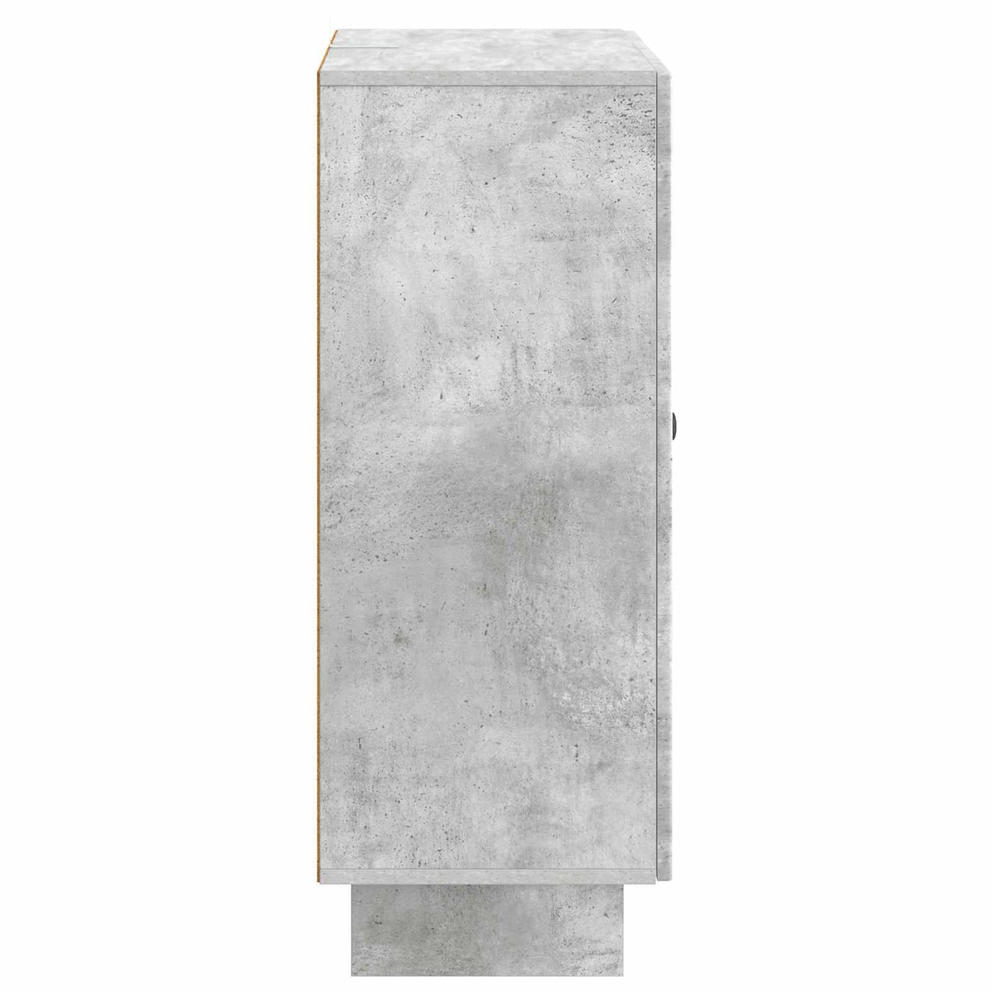 vidaXL Sideboard Concrete Grey 66 x 34.5 x 90 cm Engineered Wood