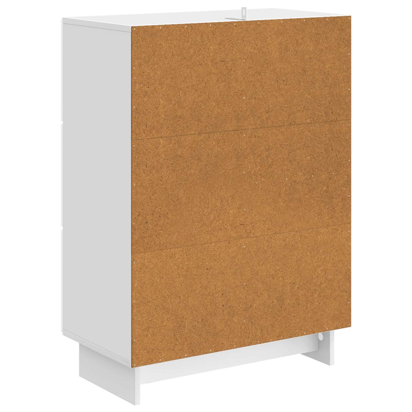 vidaXL Sideboard High Gloss White 66 x 34.5 x 90 cm Engineered Wood