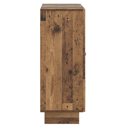 vidaXL Sideboard Old Wood 66 x 34.5 x 90 cm Engineered Wood