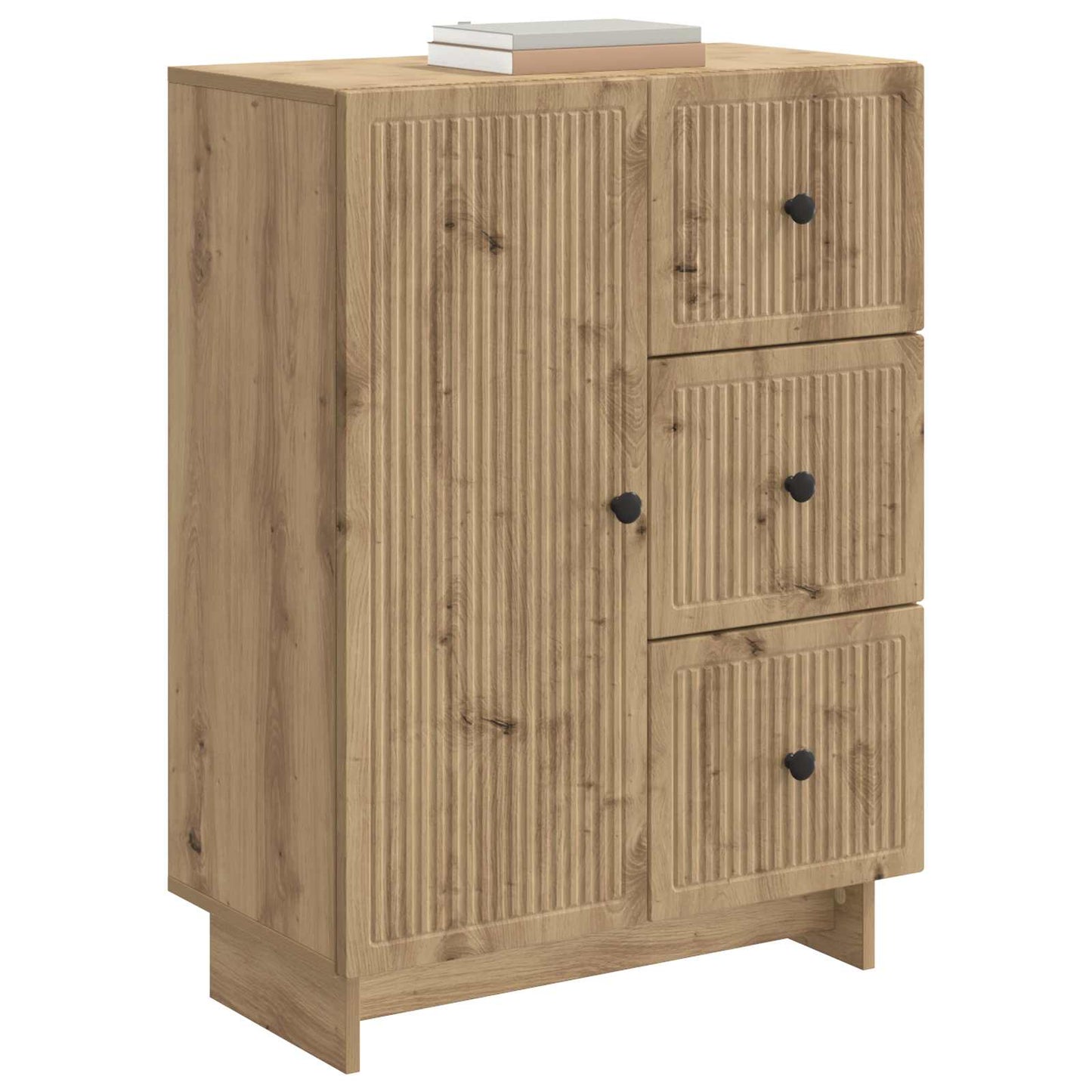 vidaXL Sideboard Artisan Oak 66 x 34.5 x 90 cm Engineered Wood