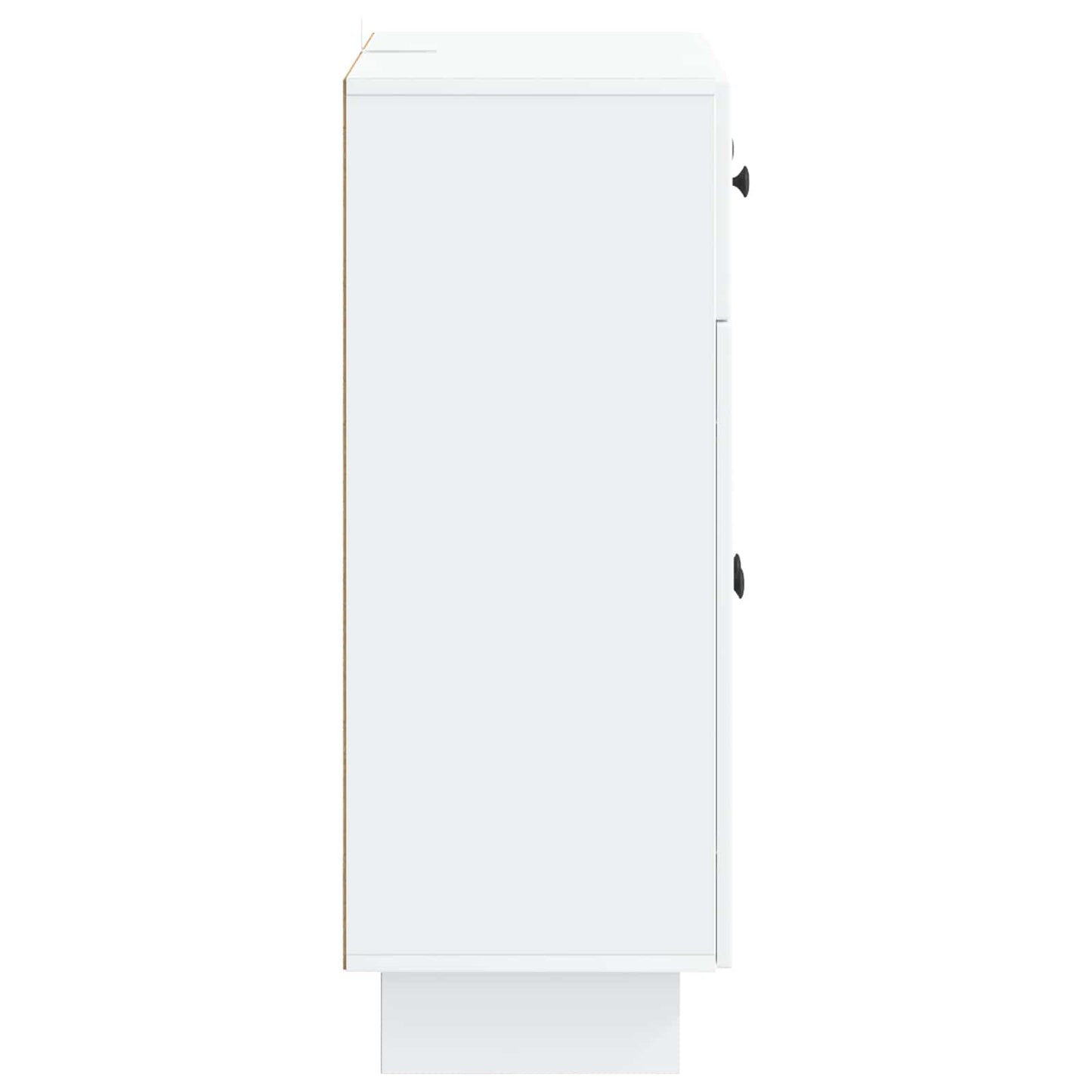 vidaXL Sideboard with Drawer White 66 x 34.5 x 90 cm Engineered Wood