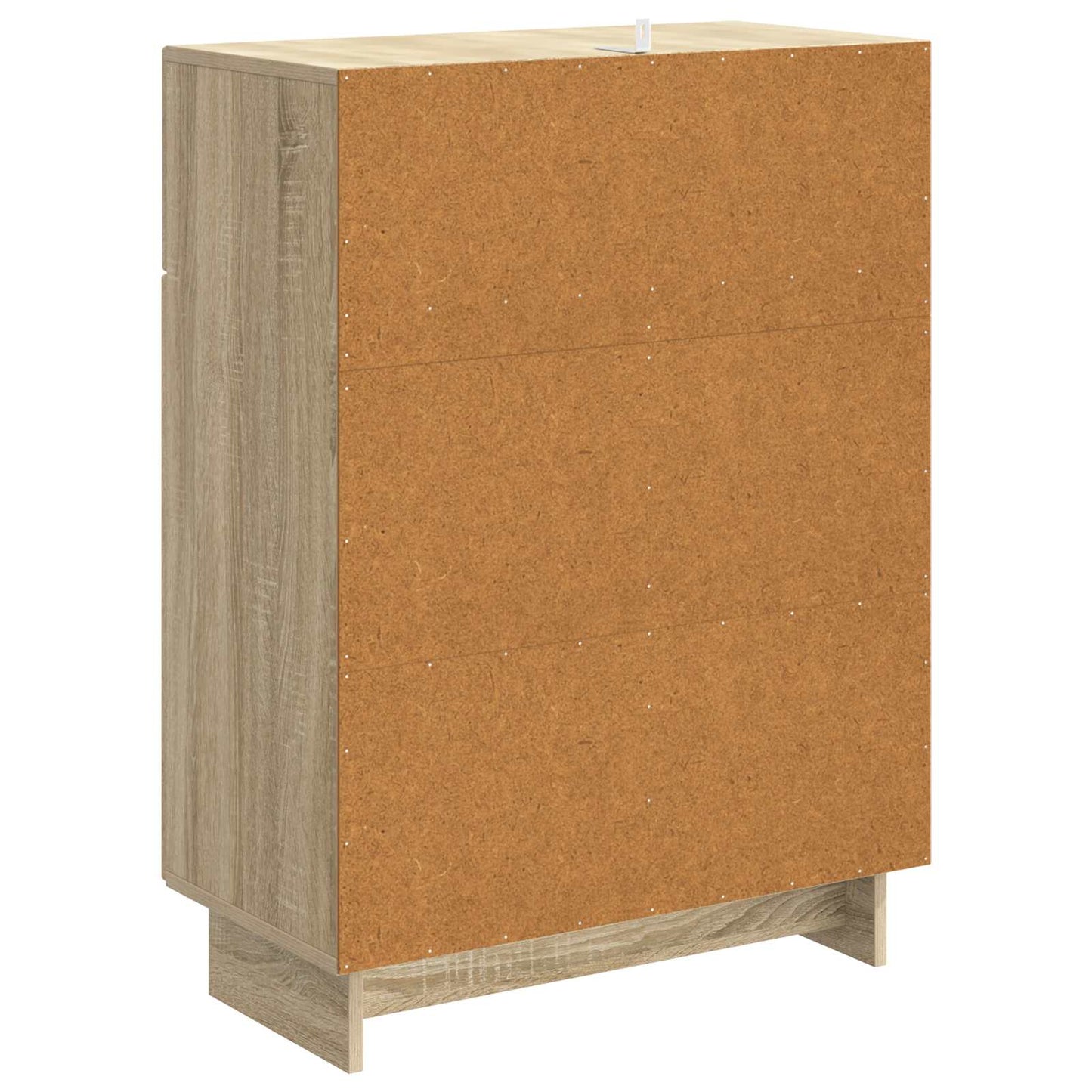 vidaXL Sideboard Sonoma Oak 66 x 34.5 x 90 cm Engineered Wood