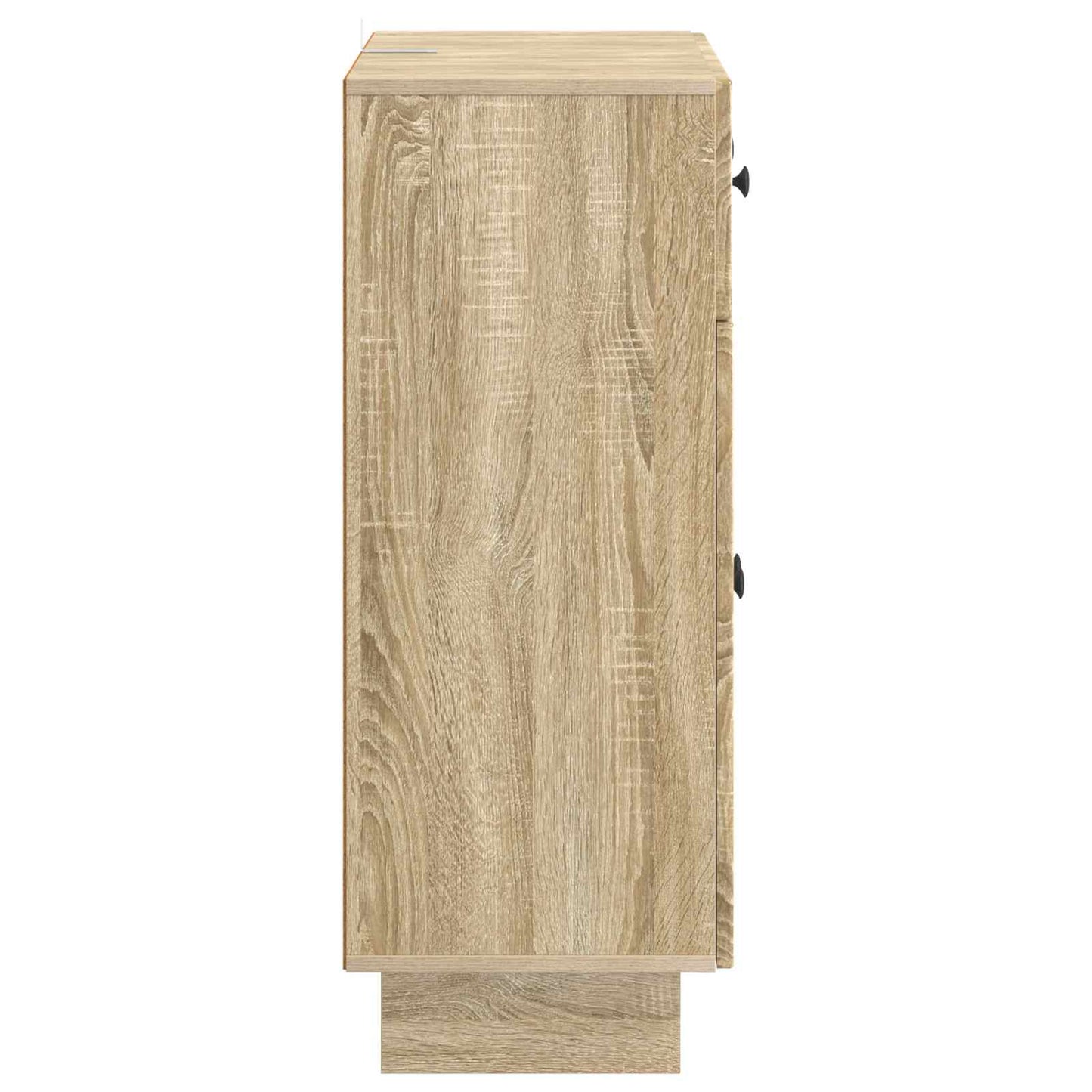 vidaXL Sideboard Sonoma Oak 66 x 34.5 x 90 cm Engineered Wood