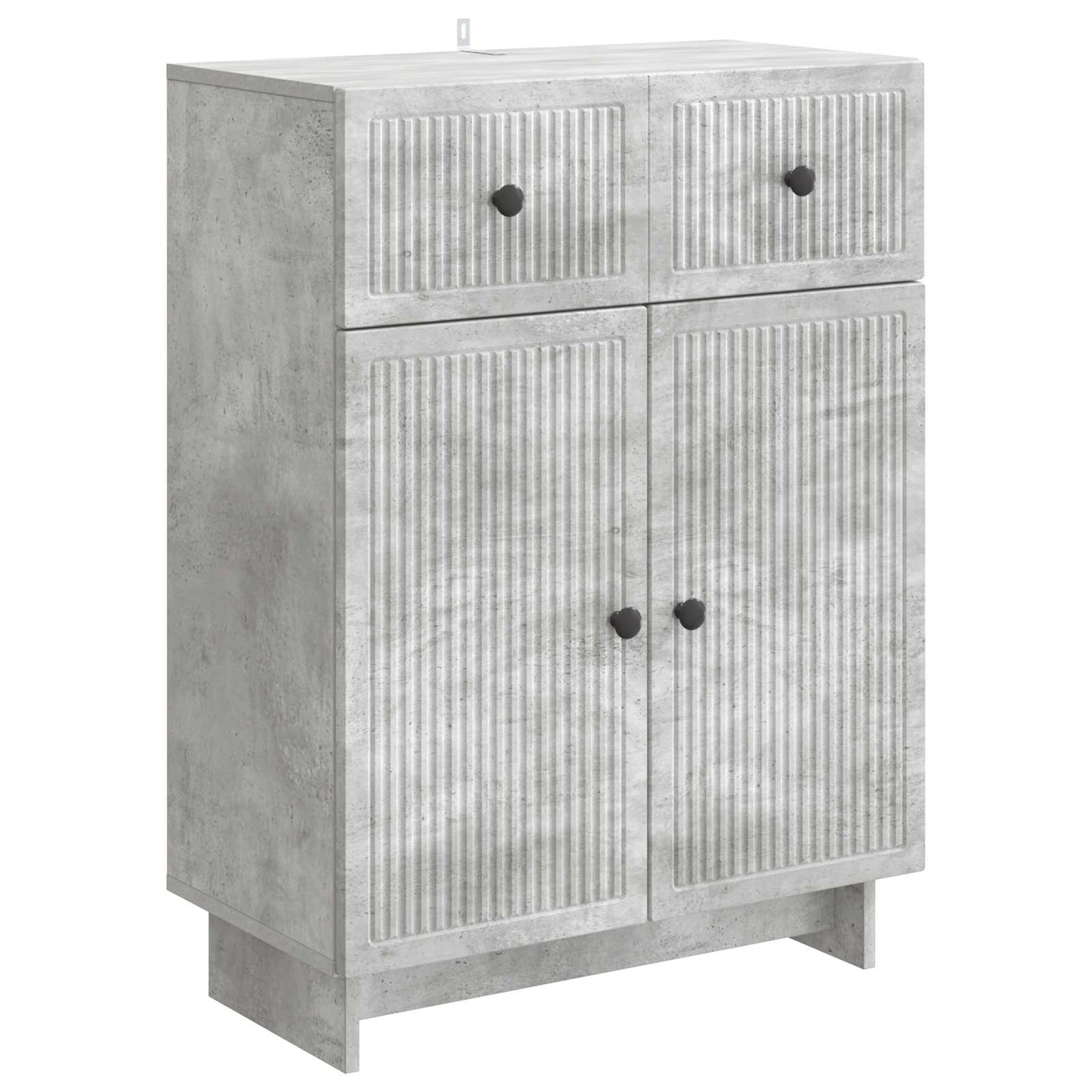 vidaXL Sideboard Concrete Grey 66 x 34.5 x 90 cm Engineered Wood
