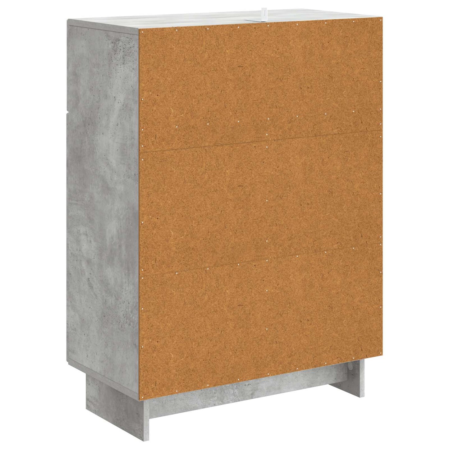 vidaXL Sideboard Concrete Grey 66 x 34.5 x 90 cm Engineered Wood