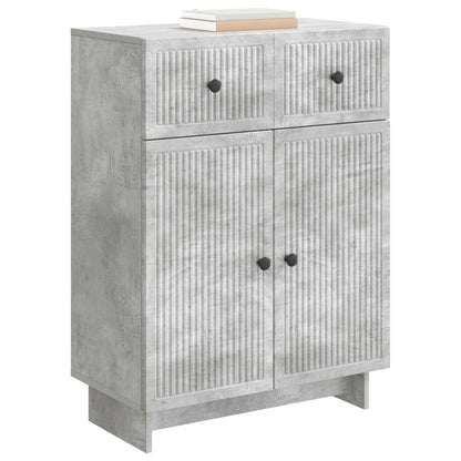 vidaXL Sideboard Concrete Grey 66 x 34.5 x 90 cm Engineered Wood