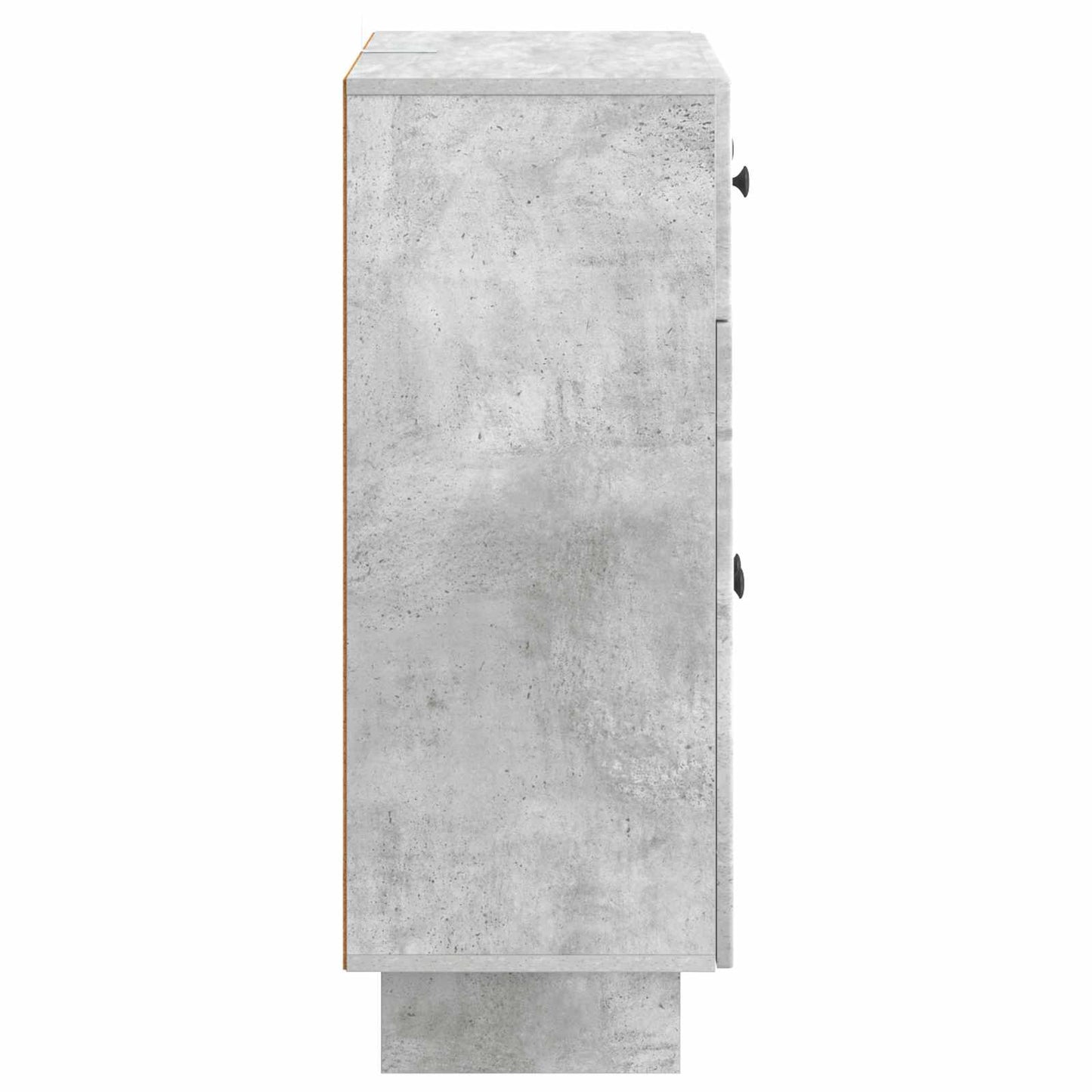 vidaXL Sideboard Concrete Grey 66 x 34.5 x 90 cm Engineered Wood