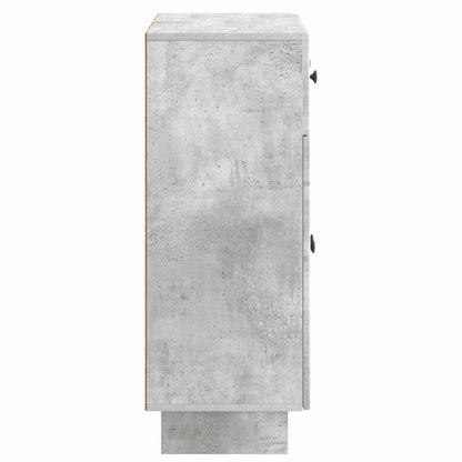 vidaXL Sideboard Concrete Grey 66 x 34.5 x 90 cm Engineered Wood