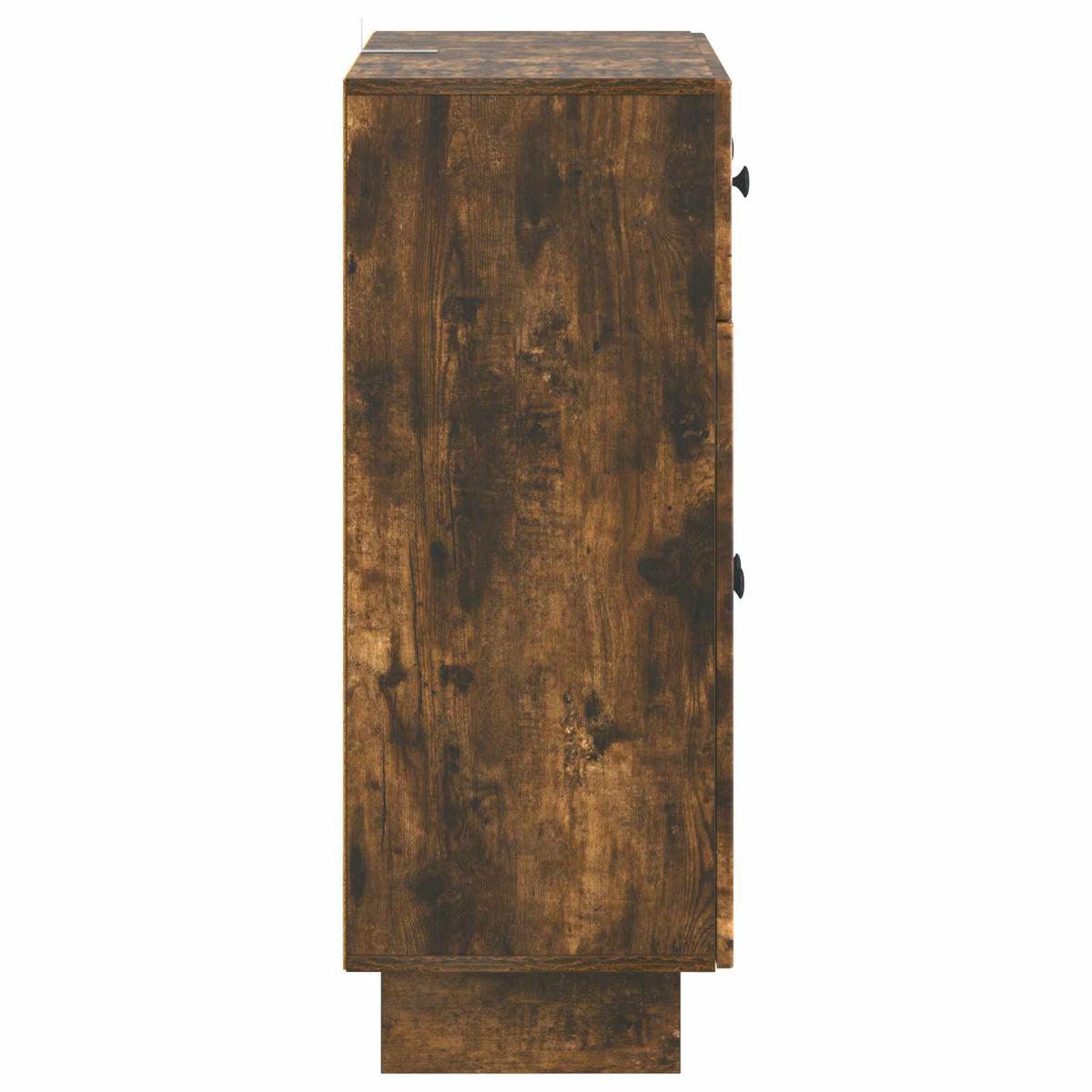 vidaXL Sideboard Smoked Oak 66 x 34.5 x 90 cm Engineered Wood