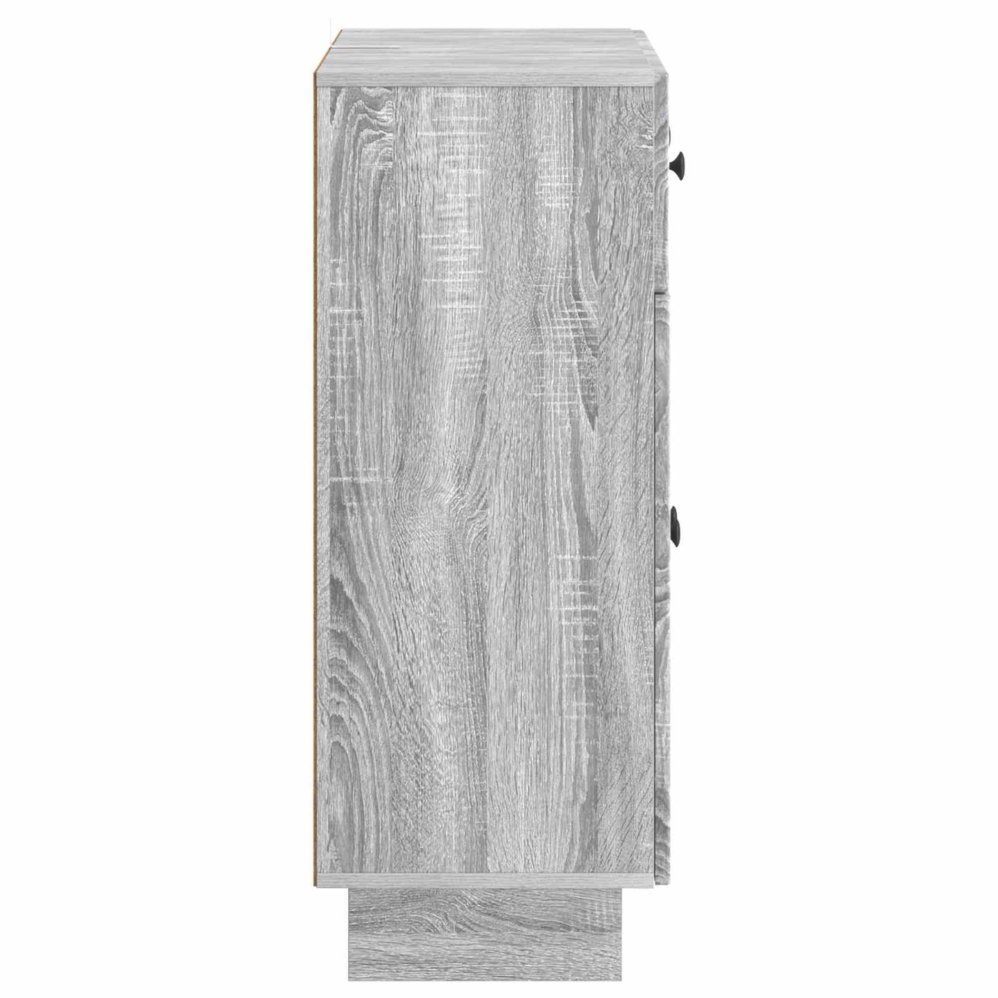 vidaXL Sideboard Grey Sonoma 66 x 34.5 x 90 cm Engineered Wood