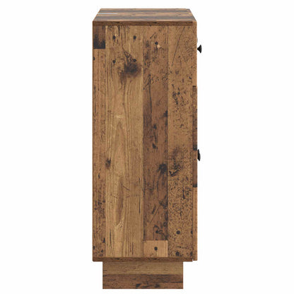 vidaXL Sideboard Old Wood 66 x 34.5 x 90 cm Engineered Wood