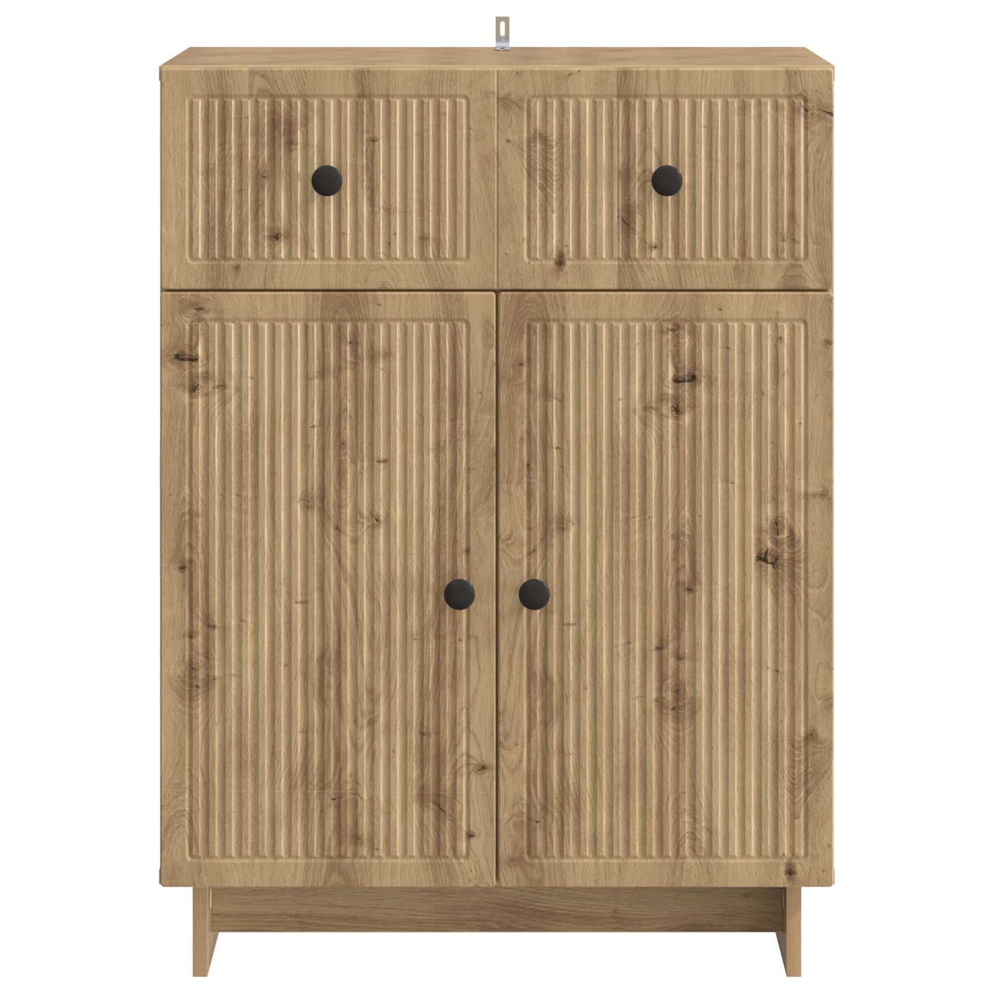 vidaXL Sideboard Artisan Oak 66 x 34.5 x 90 cm Engineered Wood