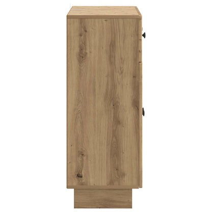 vidaXL Sideboard Artisan Oak 66 x 34.5 x 90 cm Engineered Wood