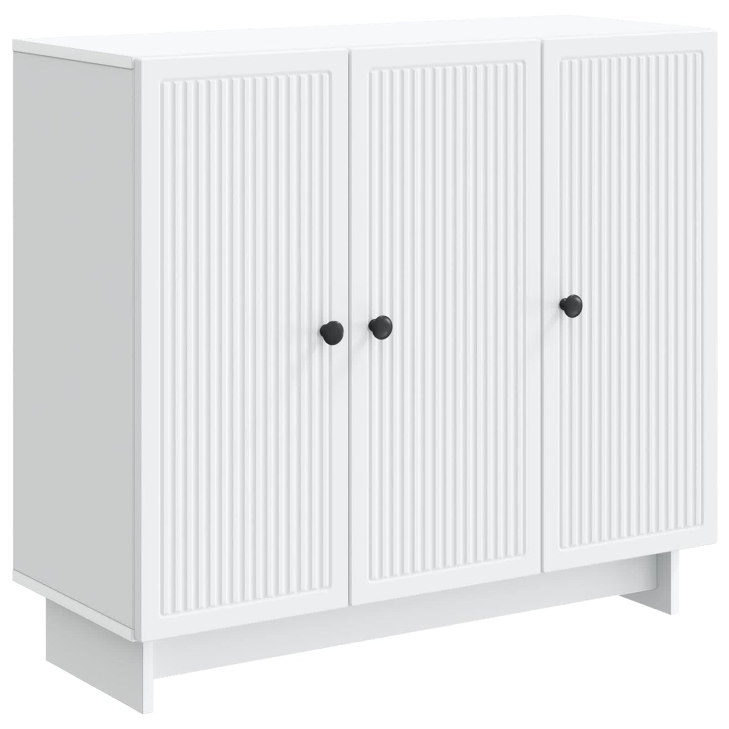 vidaXL Sideboard White 89 x 34.5 x 80 cm Engineered Wood
